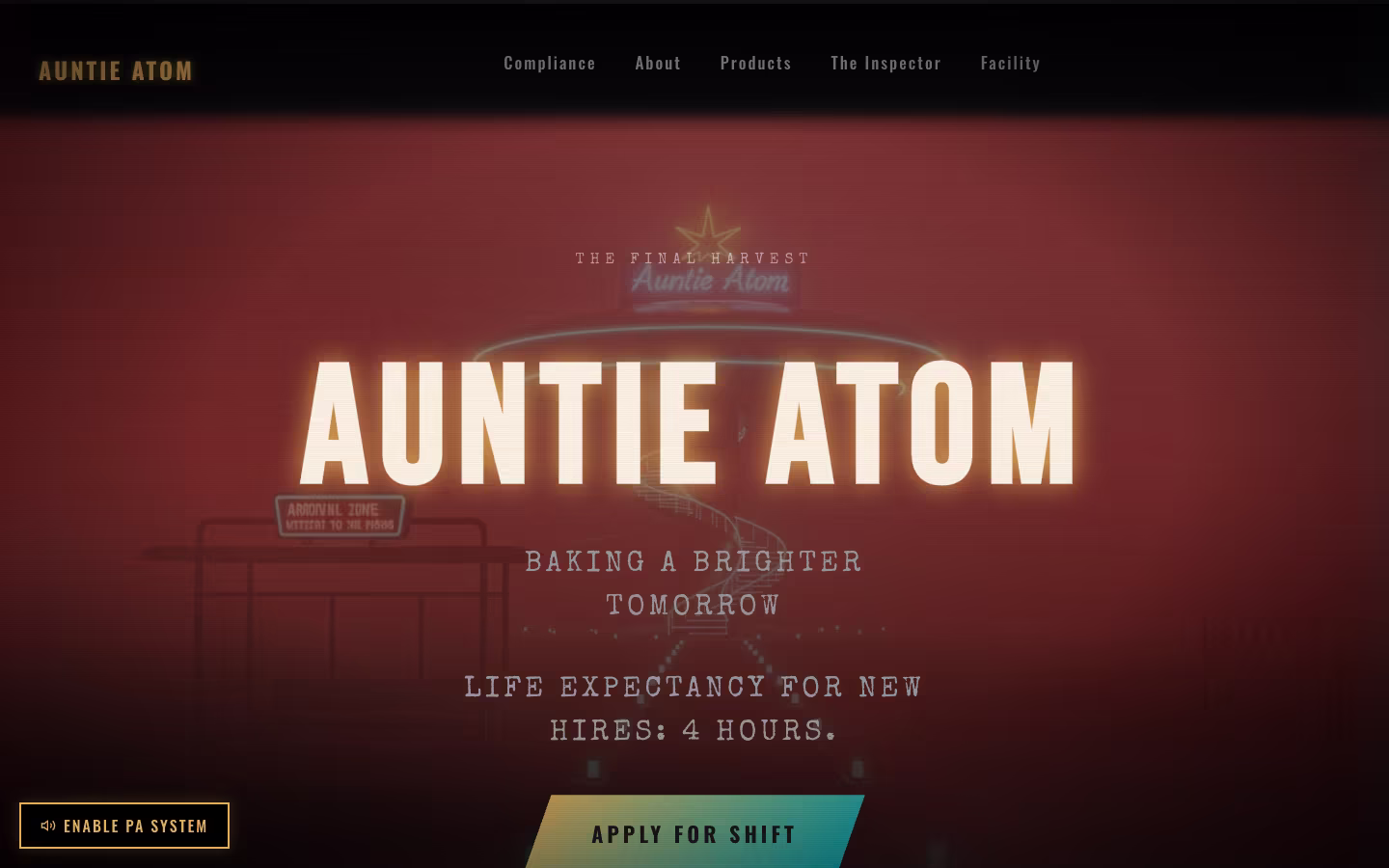 Auntie Atom: The Final Harvest